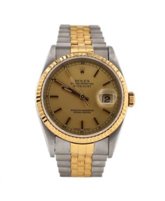 Pre-Owned Rolex - Oyster Perpetual Datejust Automatic Watch in Stainless Steel and Gold 36mm