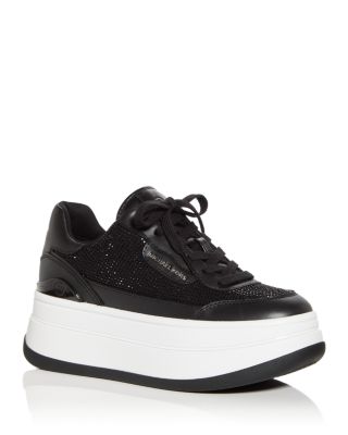 Michael Kors Women's Hayes Embellished Low Top Platform Sneakers