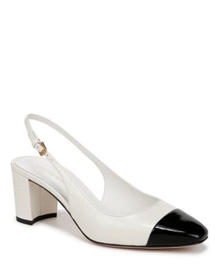 Veronica Beard - Women's Cecile Sling Cap Toe Slingback Pumps