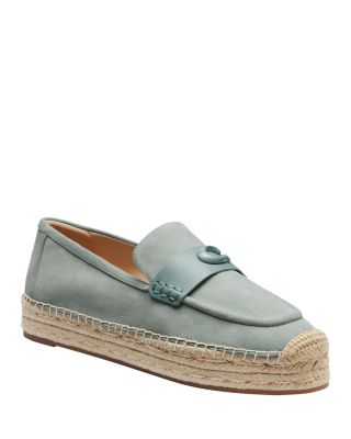 COACH Women's Camilla Slip On Loafer Espadrille Flats Bloomingdale's