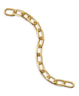 DY Madison&reg; Chain Bracelet in 18K Yellow Gold, 11mm