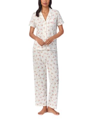 Ralph Lauren - Knit Short Sleeve Ankle Pant Pajama Set