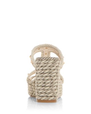 Women's Rockstud Embellished Espadrille Sandals