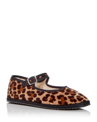 Mary-Jane Velvet Ballet Flats