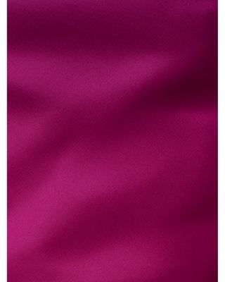 One Shoulder Satin Cocktail Dress