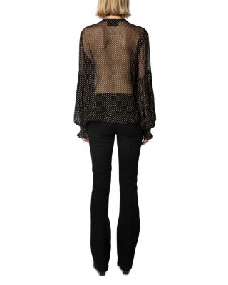 Tandy Mousseline Sparkle Top