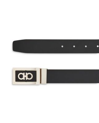 Men's Double Gancini Reversible Leather Belt