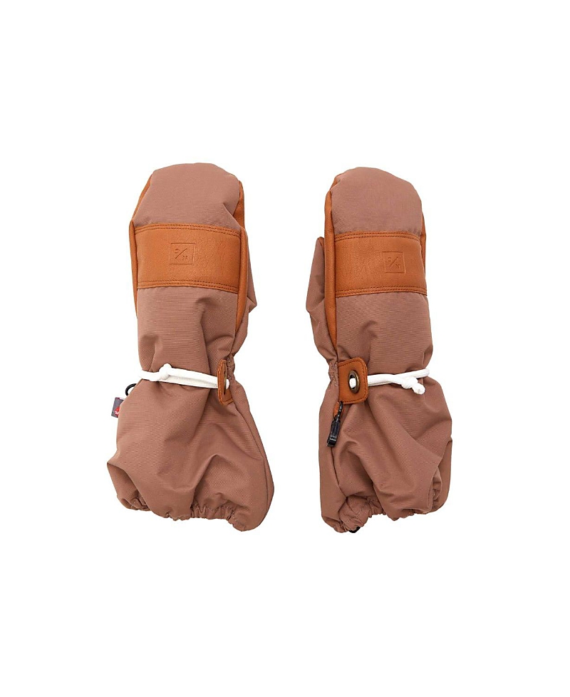 Shop Northern Classics Unisex Waterproof Ski Mittens - Baby, Little Kid, Big Kid In Cocoa Brown