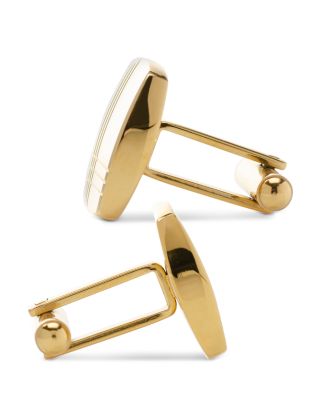 Tartan Plaid Stainless Steel Cufflinks