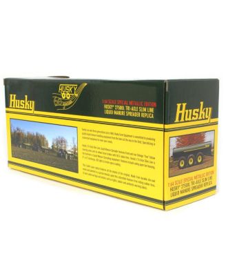  DCP 1/64 Husky Metallic Green Tri-Axle Slim Line Liquid Manure Spreader 60-1590 14 - Ages 5-7