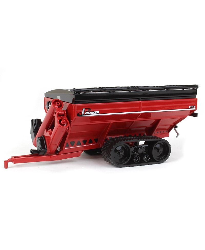 Spec Cast 1/64 Brent Avalanche Red Grain Cart On Tracks 14 - Ages 5-7