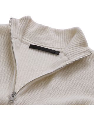 Cashmere Half Zip Sweater