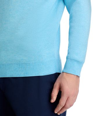 Crown Coolspun Cotton Quarter Zip Sweater