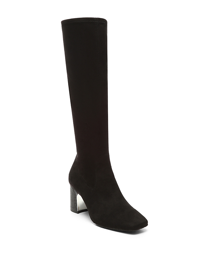 DONALD PLINER WOMEN'S STRETCH HIGH HEEL DRESS BOOTS