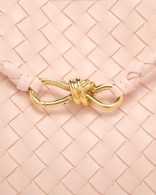 Medium Andiamo Intrecciato Leather Shoulder Bag