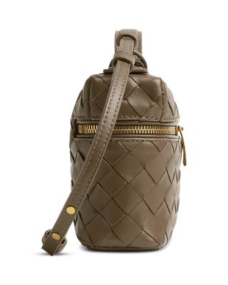 Bang Bang Intrecciato Leather Vanity Case