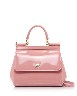 Dolce & Gabbana - Patent Leather Top Handle Bag