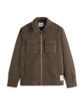 Wool Blend Regular Fit Jacket