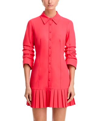 Lucilla Twist Front V Neck Dress  