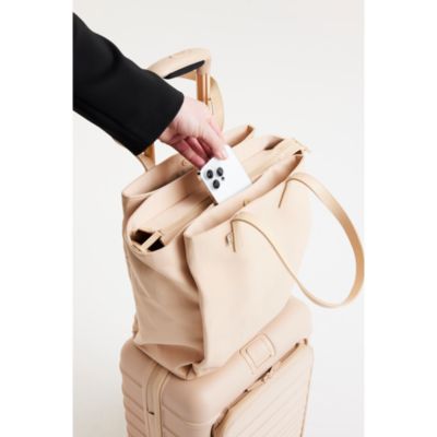 The Commuter Tote in Beige