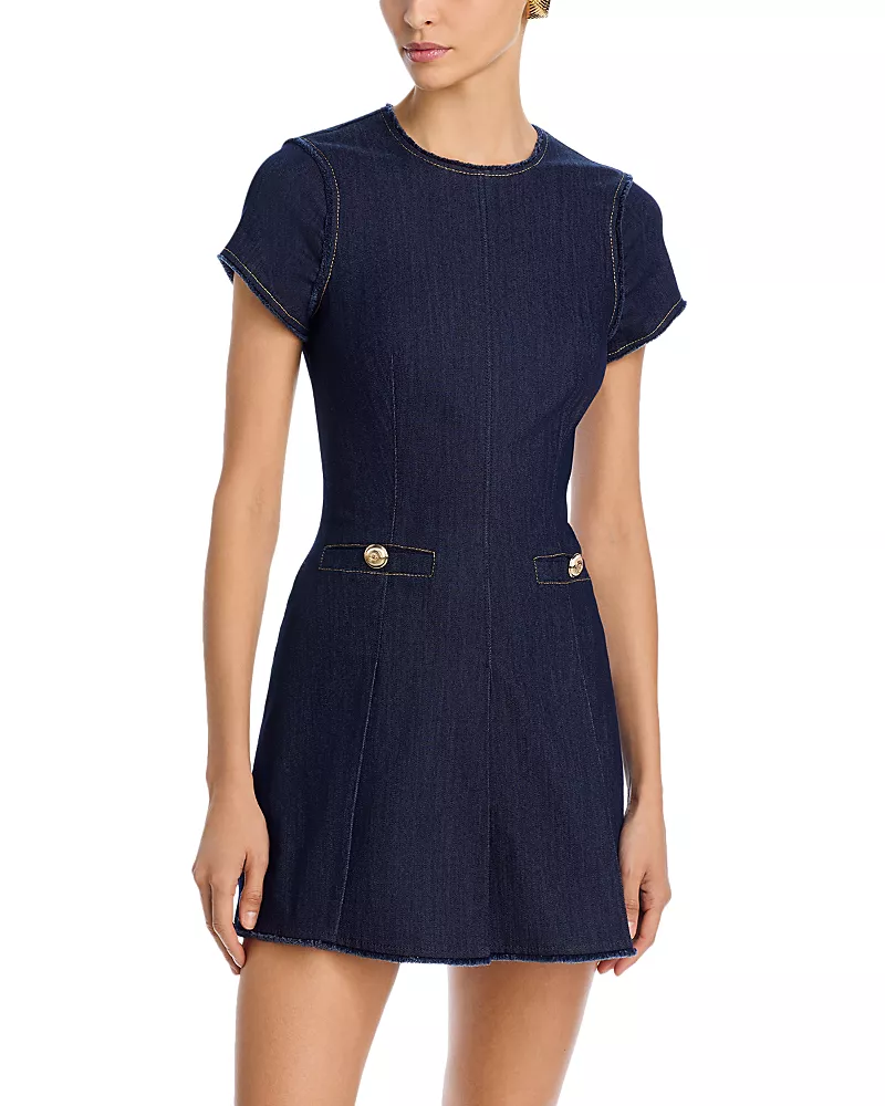 Cinq a Sept Indigo Denim Nova Dress