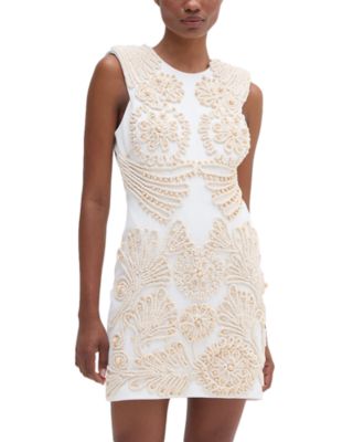 PatBO - Dune Rope Trim Mini Dress