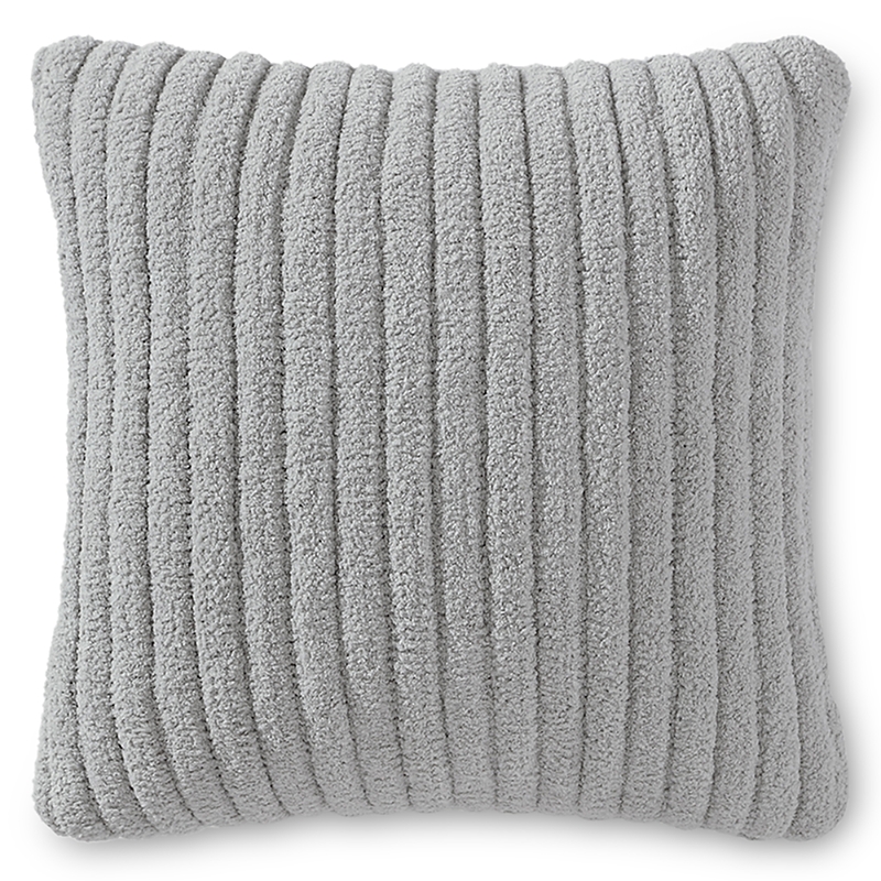 Sunday Citizen Snug Piped Throw Pillow In Cloud Grey