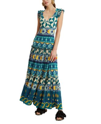 La DoubleJ - Pimento Dress (Placee) Casareale Barre' Pla Emerald