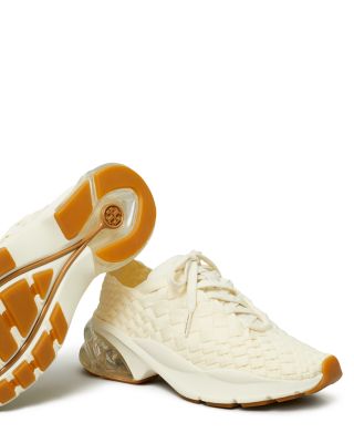 Tory Burch Women's Good Luck Woven Trail Sneakers