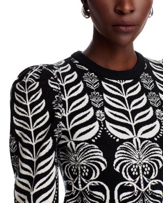 Ainika Puffed Shoulder Sweater