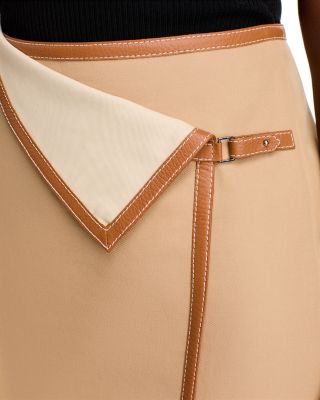 Reversible Wide Notch Lapel Jacket & Skirt