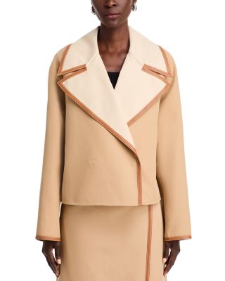 Reversible Wide Notch Lapel Jacket