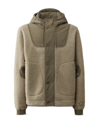 C.P. Company - Regular Fit Hooded Mixed Media Shell Jacket