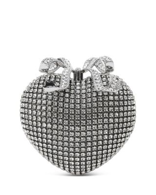 Self-Portrait - Crystal Heart Clutch