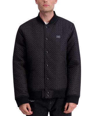 KARL LAGERFELD PARIS - Quilted Bomber Jacket