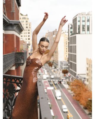 Beatrice Sequined Gown