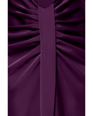 Halter Mixed Media Gown - 100% Exclusive 