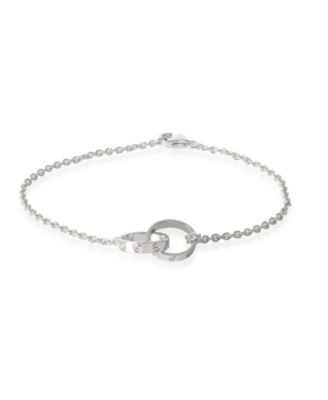Pre-Owned Cartier Love 18k White Gold Bracelet