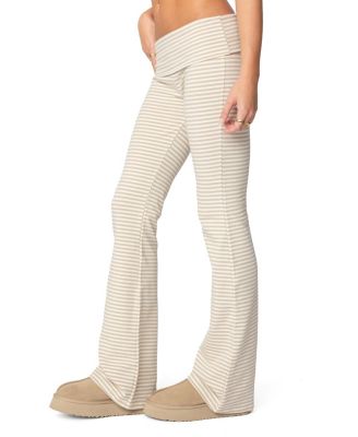 Kaeli Stripey Flared Leggings