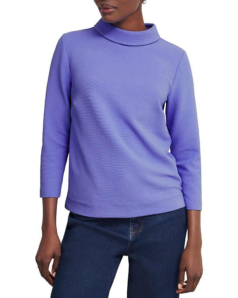 Hobbs London Tali Top In Deep Skey Blue