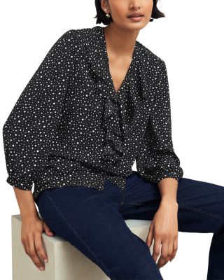 May Ruffle Front Blouse