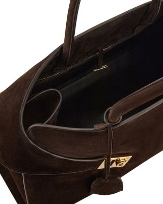 Medium Suede Hug Handbag