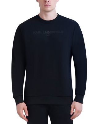 Karl lagerfeld logo sweatshirt on sale