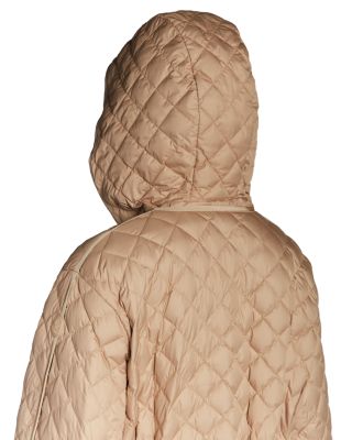 Etelan Quilted Long Parka Coat