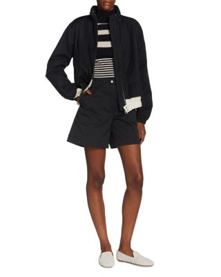 Janze Twill Contrast Jacket with Packable Hood