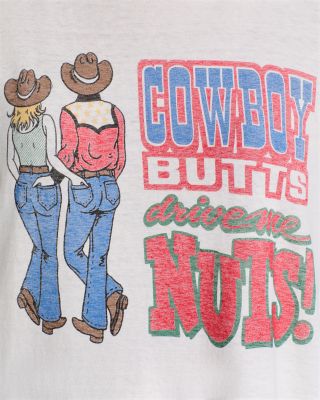 Boyfriend Cowboy Butts Tee