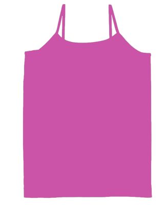 Malibu Sugar Girls' Solid Full Cami - Big Kid