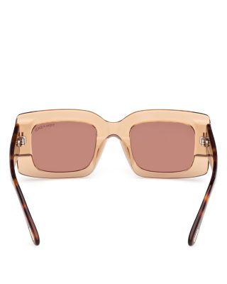 Rectangular Sunglasses, 50mm