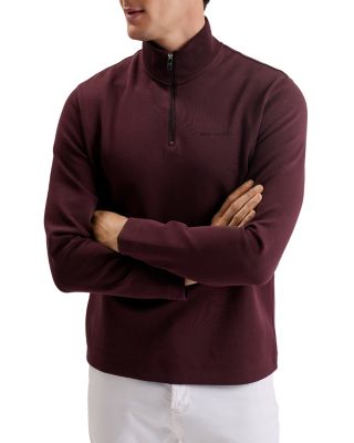 Ted Baker - Actos Regular Fit Quarter Zip Pullover