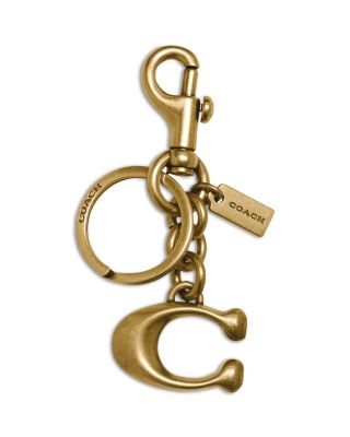 COACH - Solid C Keychain Bag Charm